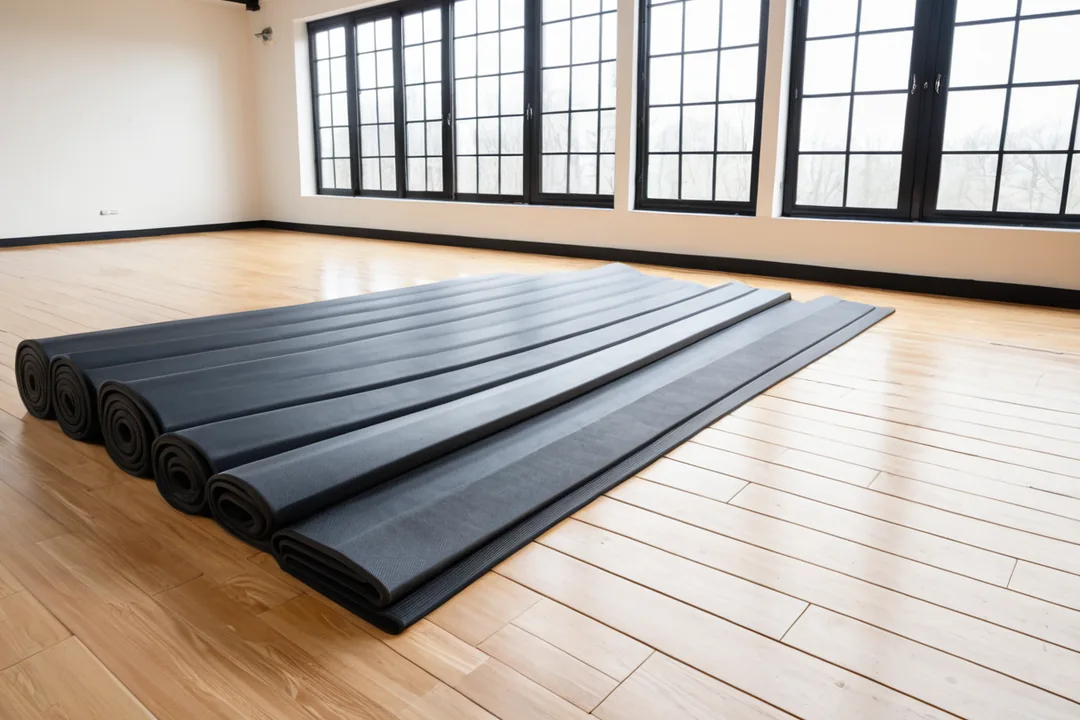 Fitness class for older women.